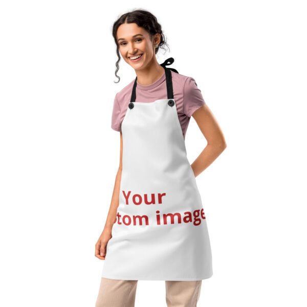 YSXMART Apron Unisex Adult Apron- Heavy Duty Cotton Kitchen Aprons for Cooking, Grilling, Baking - Adjustable Neck & Waist Ties (Black/Striped/Custom) "Professional Chef Apron - 100% Cotton Extra Long Bib Apron for Restaurants, BBQ, Baristas - Waterproof & Stain Resistant (Multiple Colors/Logo Printing)