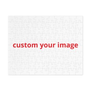 Jigsaw puzzle with tin