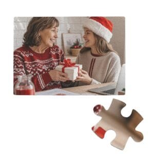 Jigsaw puzzle with tin Personalize Your Photo Pet portrait puzzles POD