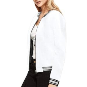 c Women's Horizontal Stripes Jacket (Model H21)