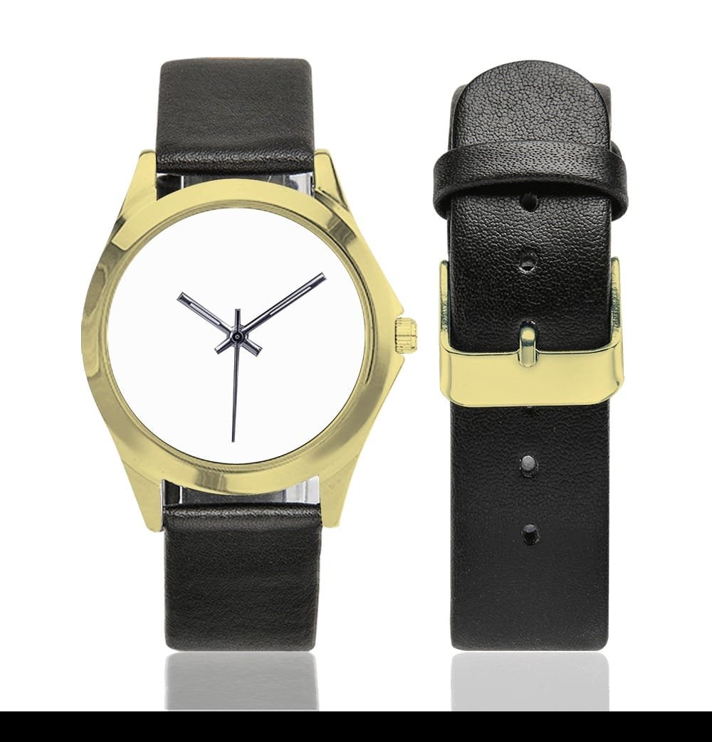 YSXMART POD Unisex Round Metal Watch (Model 216)