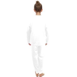 YSXMart wholesale  c Little Girls' Crew Neck Long Pajama Set (Sets 18)