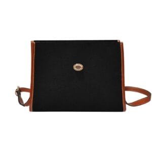 YSXMART POD OEM Lock bag (brown shoulder strap, brown edge) (1641)