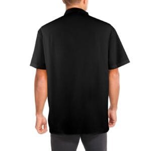 c Men's Stand-Up Collar Short Sleeve Shirt