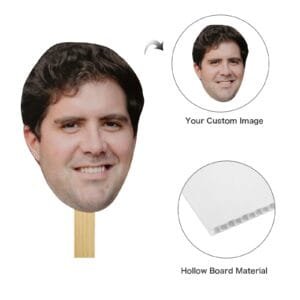 6个装 Custom Photo Hand Fan (6-Pack)(QUE)(TEMU)