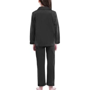 c Big Girls' V-Neck Long Pajama Set (Sets 02)