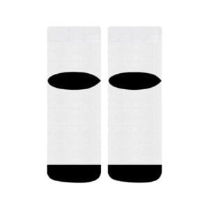 YSXMART YSXMart mid calf socks, custom print on demand crew socks, wholesale china socks factory, low MOQ private label mid calf socks, bulk blank sublimation dress socks, customized cushioned athletic crew socks, YSXMart dropshipping hosiery apparel, personalized breathable mid calf socks OEM POD Mini Crew Socks