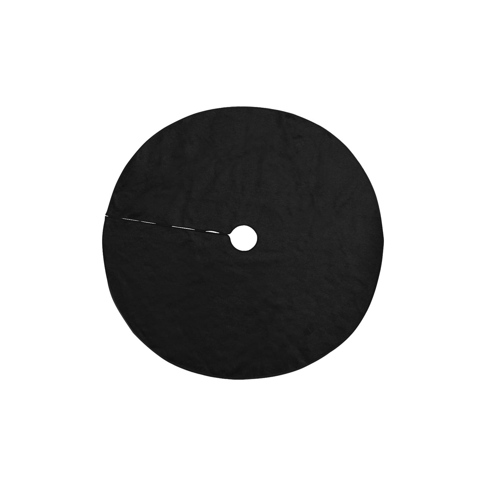 YSXMART POD OEMc Thick Fringe Christmas Tree Skirt 48"x48"
