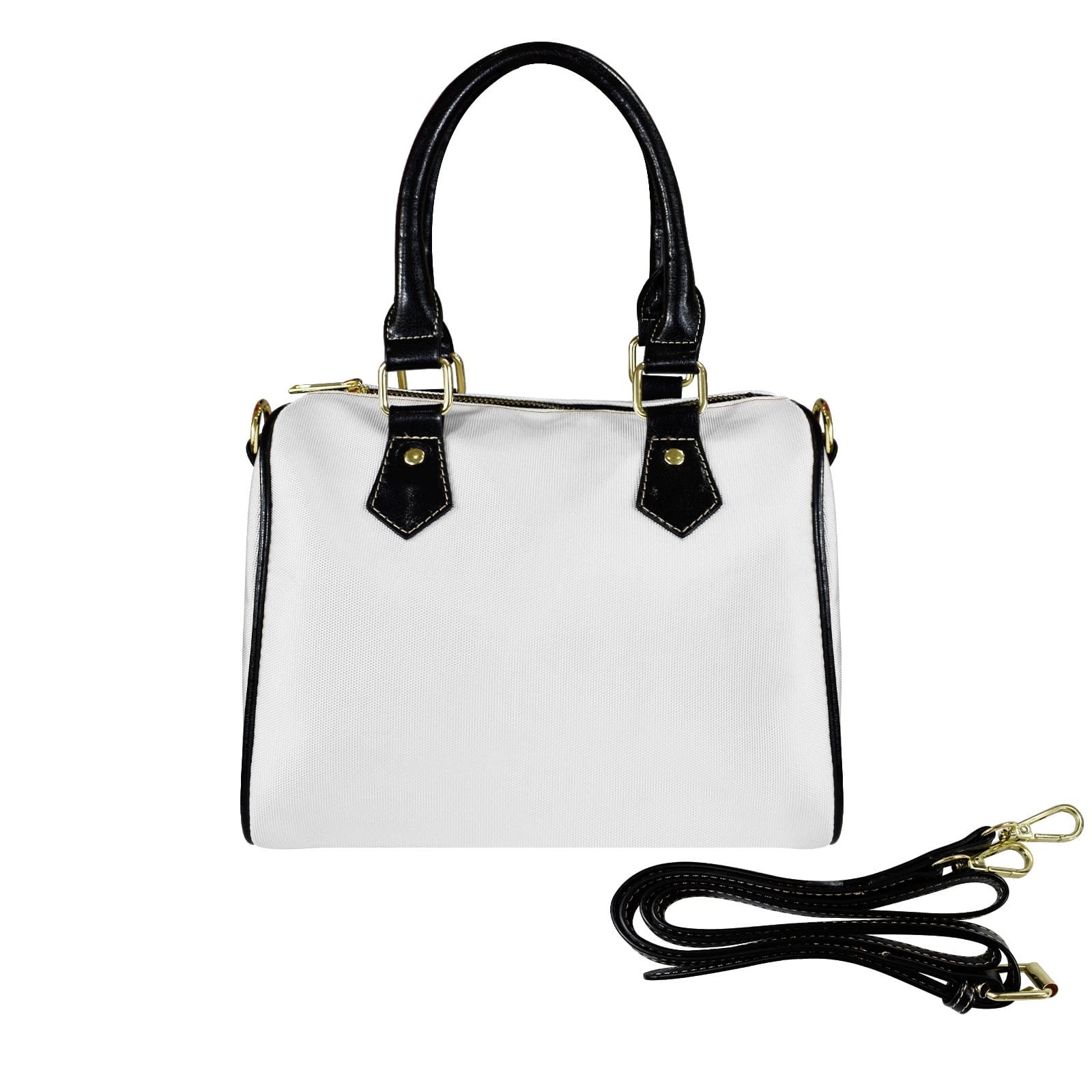 c Boston Handbag-Black Handle (1746)