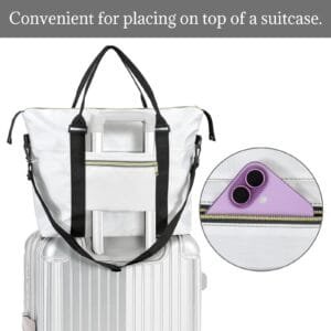 c Large Capacity Duffle Bag-Simple (1715)