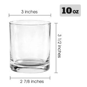 威士忌玻璃杯 10oz Whiskey Glass（US02)(TEMU)
