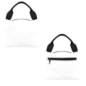 c Portable Lunch Bag-Black Handle (1742)
