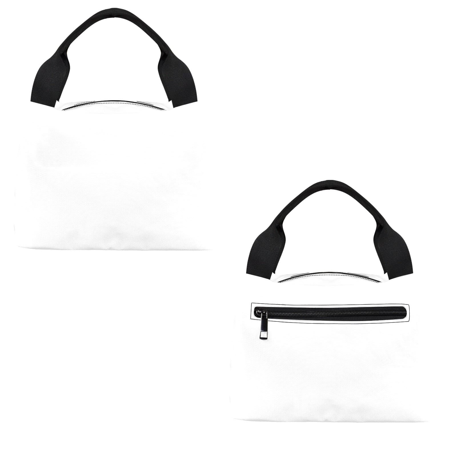 c Portable Lunch Bag-Black Handle (1742)