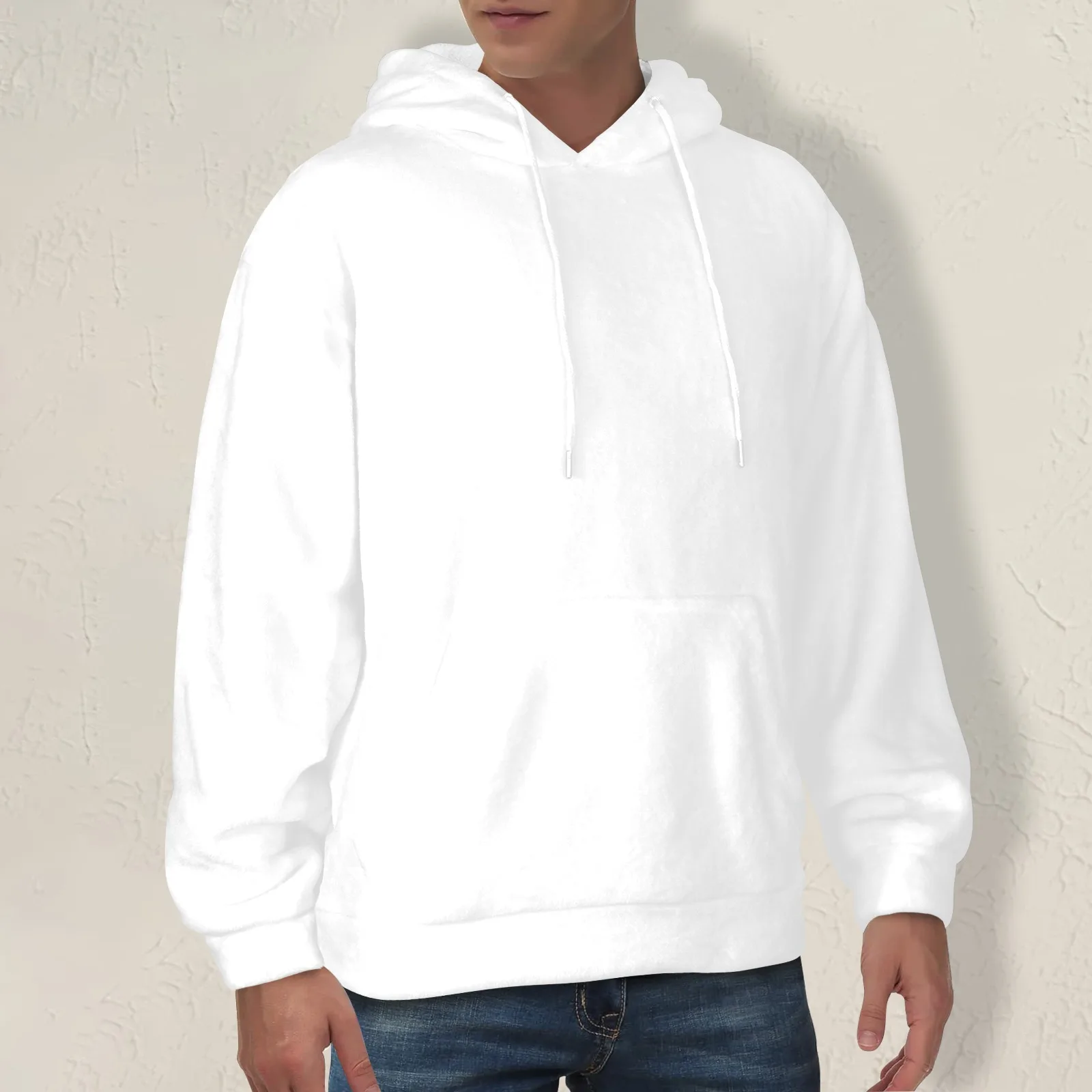 Low MOQ POD YSXMart YSXMART POD Men's Flannel Hoodie
