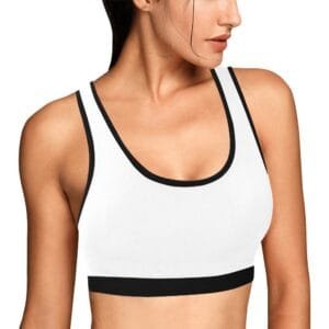 c Women's All Over Print Sports Bra (Model T52)