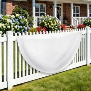 c Semi Circle Flag 47x23.6inch(Cutting)